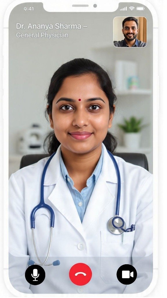 Dr. Ananya Sharma Video Call